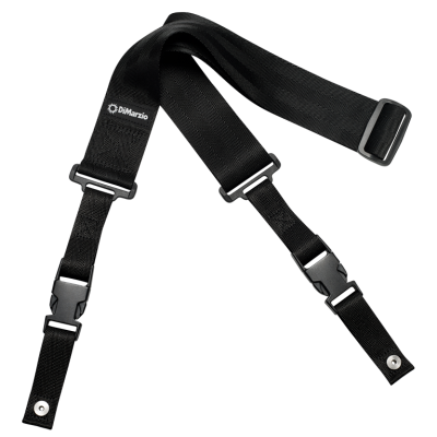 DiMarzio DD2200BK 2 INCH NYLON CLIPLOCK® GUITAR STRAP