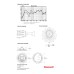 Honeywell L-PCM06E CEILING LOUDSPEAKER