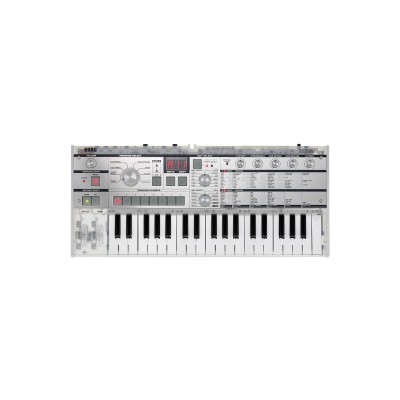 Korg microKORG CR 37-Key 4-Voice Analog Modeling Synthesizer with Vocoder, Crystal Version