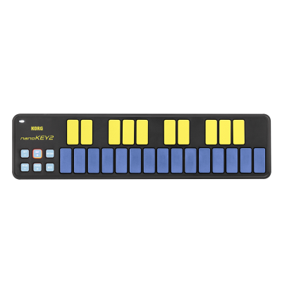 KORG nanoKEY2 BLYL USB Mini Keyboard Controller