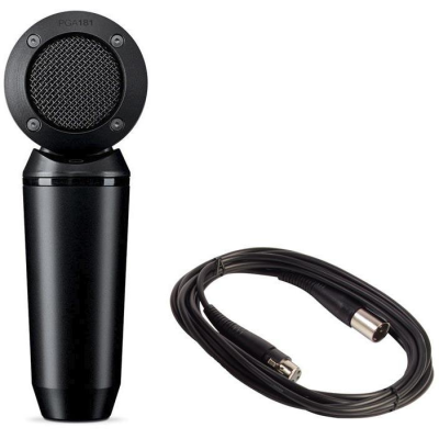SHURE PGA181-XLR SIDE-ADDRESS CARDIOID CONDENSER MIC