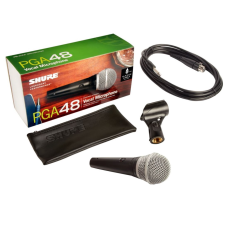 SHURE PGA48-QTR Cardioid Dynamic Vocal Microphone
