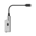 Samson LMU1 Broadcast Lavalier USB Microphone, Type C to USB-A Adapter, Headphone Out