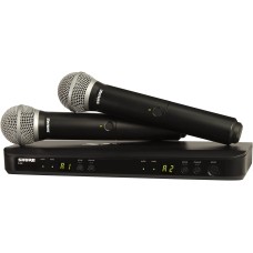 SHURE BLX288A/PG58 Dual Channel Handheld Wireless System