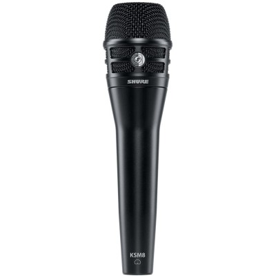 SHURE KSM8/B Dualdyne Dynamic Vocal Mic (Black)