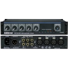SHURE SCM268E 4-ch Microphone Mixer