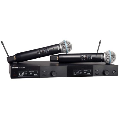 SHURE SLXD24DA/B58 Dual Channel Digital Wireless Mic System