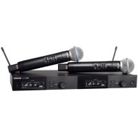 SHURE SLXD24DA/SM58 Dual Channel Digital Wireless Mic System