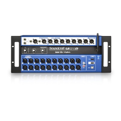 Soundcraft Ui24R 24-channel Digital Mixer/USB Multi-Track Recorder with Wireless Control
