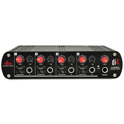 DBX DI4 Active Direct Box 4 CH