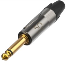 Neutrik NP2X-50 – 1/4" TS Mono Plug • 50th Anniversary Special Limited Edition Neutrik NP2X-50 – 1/4" TS Mono Plug • 50th Anniversary Special Limited Edition